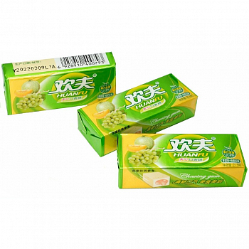 Жевательная резинка "Хуан" Дыня Виноград 1шт/40уп