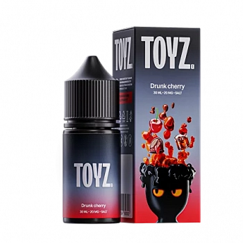 Жидкость для ЭСДН Toyz Zero "Drunk cherry / Пьяная Вишня" 30мл 0мг.